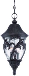 Capri 19.5-inch Outdoor Hanging 3-Light Lantern 