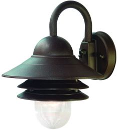 Mariner 1-Light Wall Mount in Architectural Bronze 