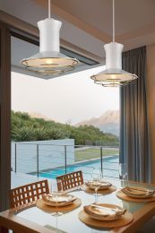 Newport 1-Light Pendant with Louver 