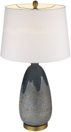 Trend Home Table lamp (A Style - Brass and Cream) 