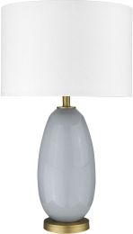 Trend Home Table lamp (C Style - Brass and Cream) 