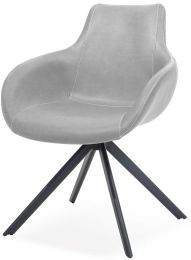 August Dining Arm Chair (Grey) 