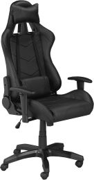 Sorrento Gaming Chair with Tilt & Recline (Black) 