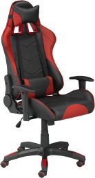 Sorrento Gaming Chair with Tilt & Recline (Black & Red) 
