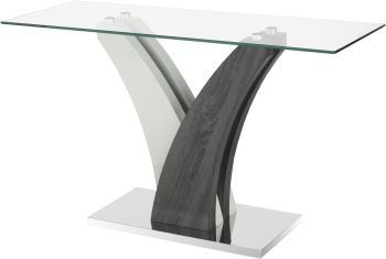 Jerome Sofa Table (Grey & White) 