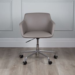 Leanna Arm Task Chair (Grey) 