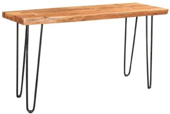 Driftwood Console Table (Live Edge) 