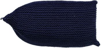 Handmade Knitted Beanbag (Navy Blue) 