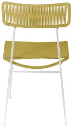 Hapi Chair (Caramel Weave on White Frame) 