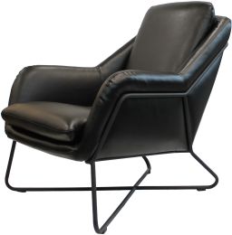 Bruno Lounge chair (Fox Black) 