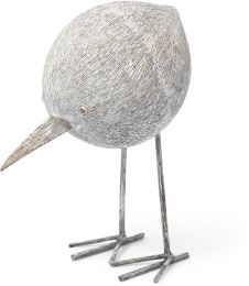 Snipe Bird Ornament with Metal Feet (II) 