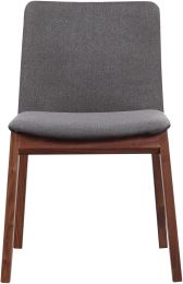 Deco Dining Chair (Set of 2 - Grey) 