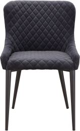 Etta Dining Chair (Dark Grey) 
