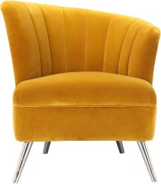 Layan Accent Chair (Right - Yellow) 