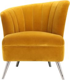 Layan Accent Chair (Left - Yellow) 