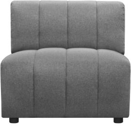 Lyric Slipper Chair (Grey) 