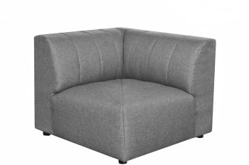 Lyric Corner Chair (Grey) 
