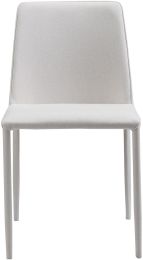 Nora Fabric Dining Chair (Set of 2 - White) 