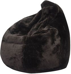 Posh - Bean Bag Chair (Brown) 