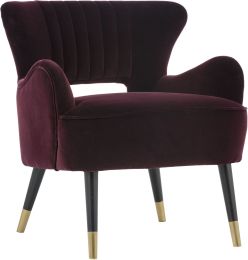 Hanna Lounge Chair (Giotto Cabernet) 