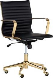 Jessica Office Chair (Black) 