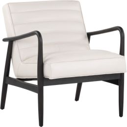 Lyric Lounge Chair (Vintage Vanilla Leather) 