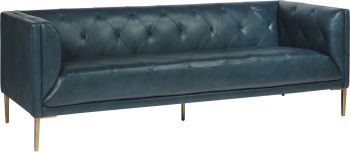 Westin Sofa (Vintage Peacock Leather) 