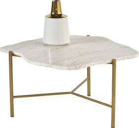 Saunders Coffee Table Base (Low - Gold) 