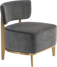 Melville Lounge Chair (Polo Club Kohl Grey) 