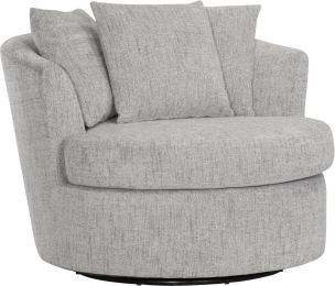 Solaria Swivel Lounge Chair (Galaxy Marble) 