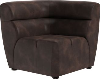 Cornell Modular (Corner Chair - Havana Dark Brown) 