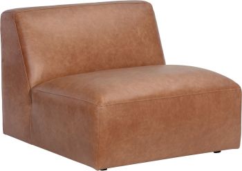 Watson Modular (Armless Chair - Marseille Camel Leather) 