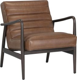 Lyric Lounge Chair (Vintage Caramel Leather) 