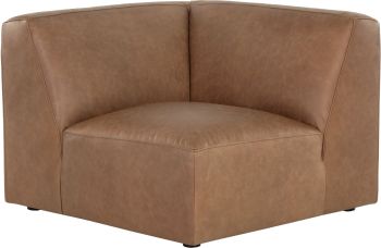 Watson Modular (Corner Chair - Marseille Camel Leather) 