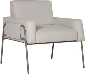 Granada Lounge Chair (Grey & Pallazo Cream) 