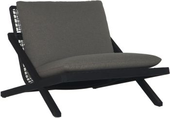 Bari Lounge Chair (Charcoal (Gracebay Grey) 