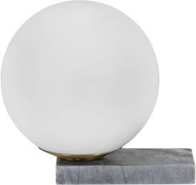 Elara Table Lamp (Grey Marble) 