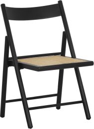 Livvy Folding Dining Chair (Set of 2 - Black) 