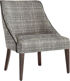 Ragona Lounge Chair (Grey & Naya Check Black) 