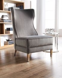 Frances Lounge Chair (Reclaimed - Grey) 