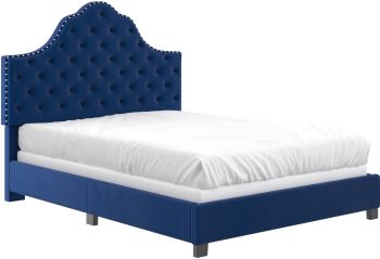 Greta Bed (Queen - Blue) 