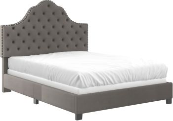 Greta Bed (Queen - Grey) 