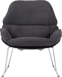 Finn Accent Chair (Charcoal) 