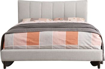 Rimo Bed (Double - Beige) 