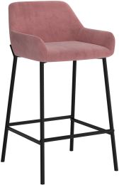 Baily 26 Inch Counter Stool (Set of 2 - Dusty Rose) 
