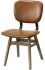 Scots Dining Chair (Set of 2 - Classic Brown)