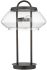 Garner Table lamp (2 Light - Oil-Rubbed Bronze and Clear)