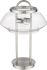 Garner Table lamp (2 Light - Satin Nickel and Clear)