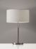 Hayworth Table Lamp (Brushed Steel)