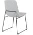 Richmond Side Chair (Set of 2 - Light Grey Seat With Sled Base)